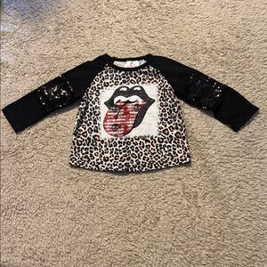 Toddler Ruffle Girl Long Sleeve T-shirt